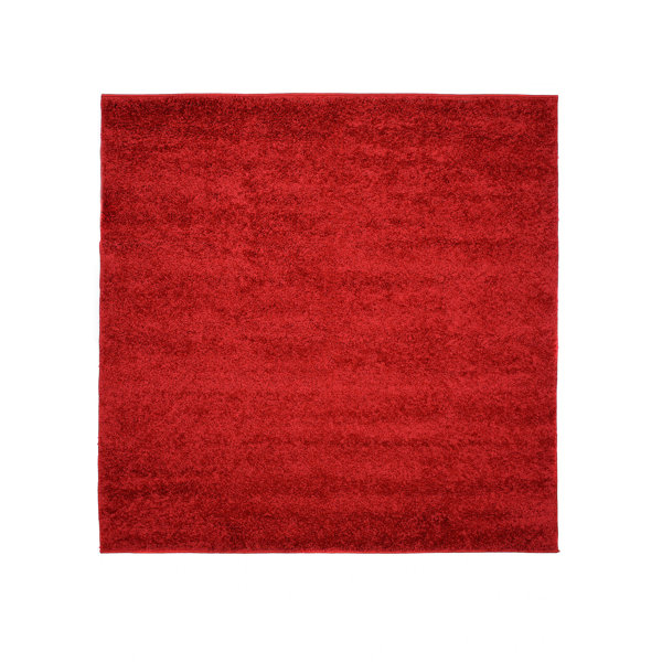 Ebern Designs Jako Flatweave Red Rug Wayfair.co.uk